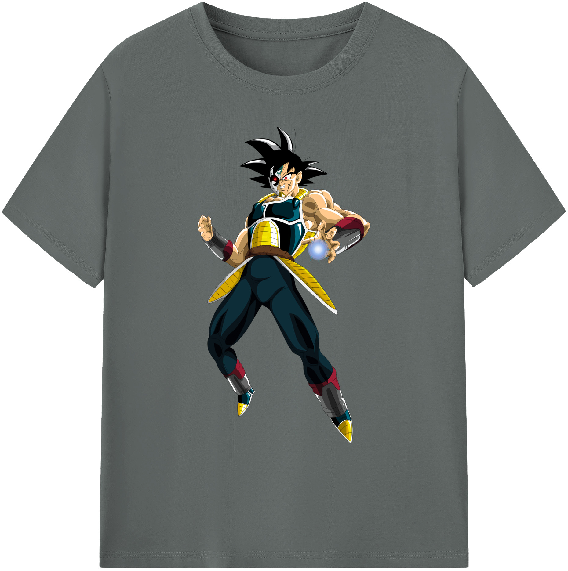 （画像用） ドラゴンボール バーダック DRAGON BALL Burdock 綿100％ メンズ半袖Tシャツ｜肌触りやわらか＆通気性